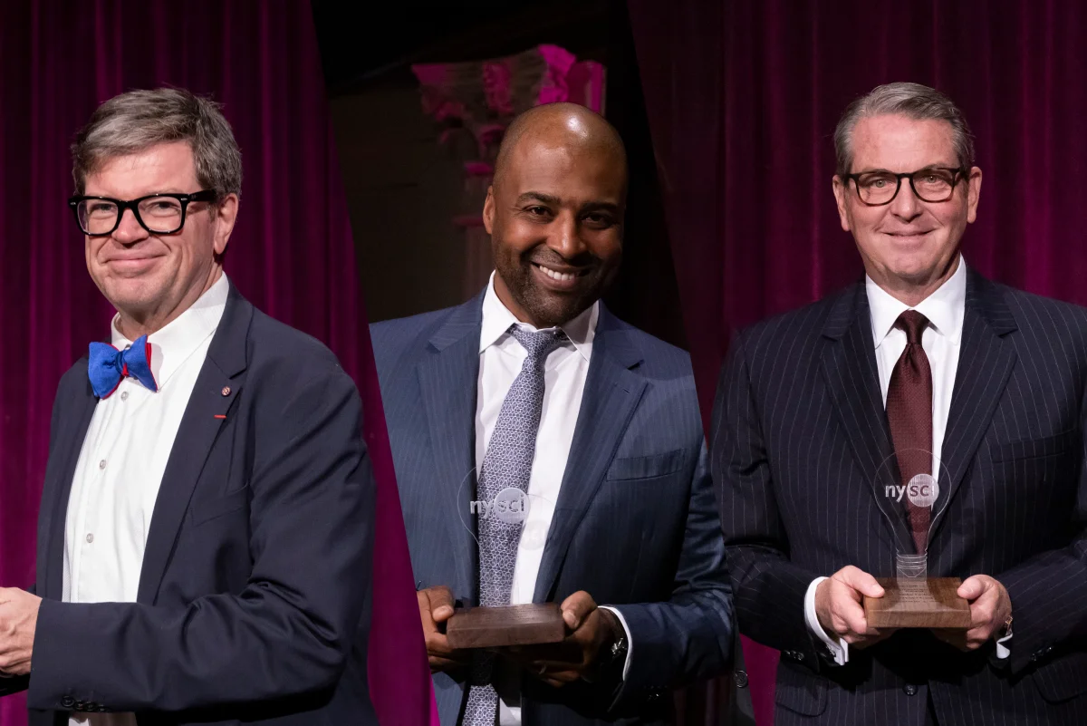 Gala FY 2025 honorees holding their awards