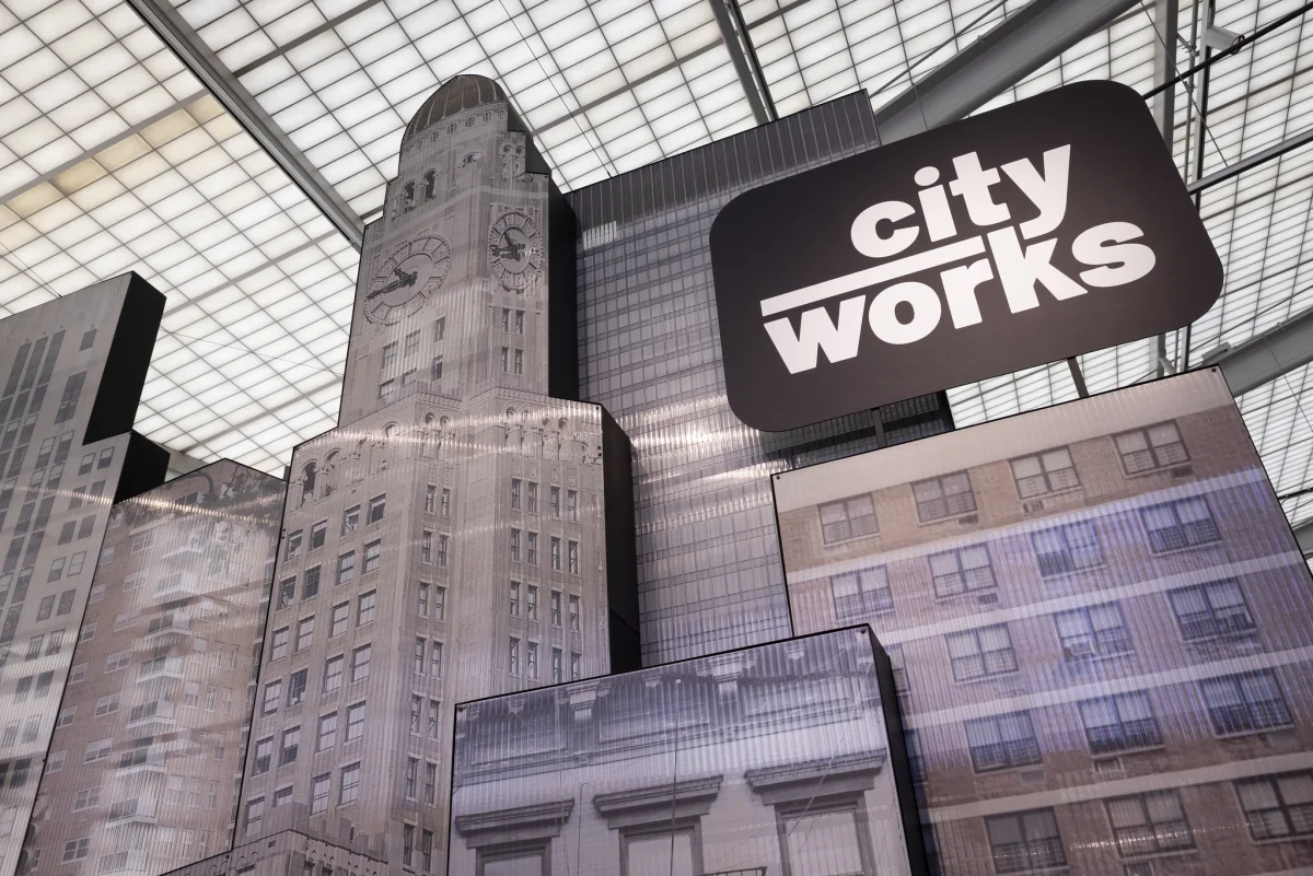 CityWorks exhibition entrance